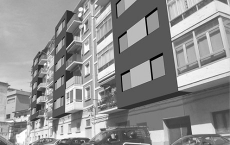 Rehabilitación Edificio Viviendas barrio La Milagrosa. Pamplona