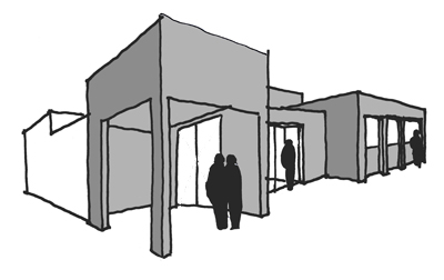 Ampliación Edificio social. Pamplona